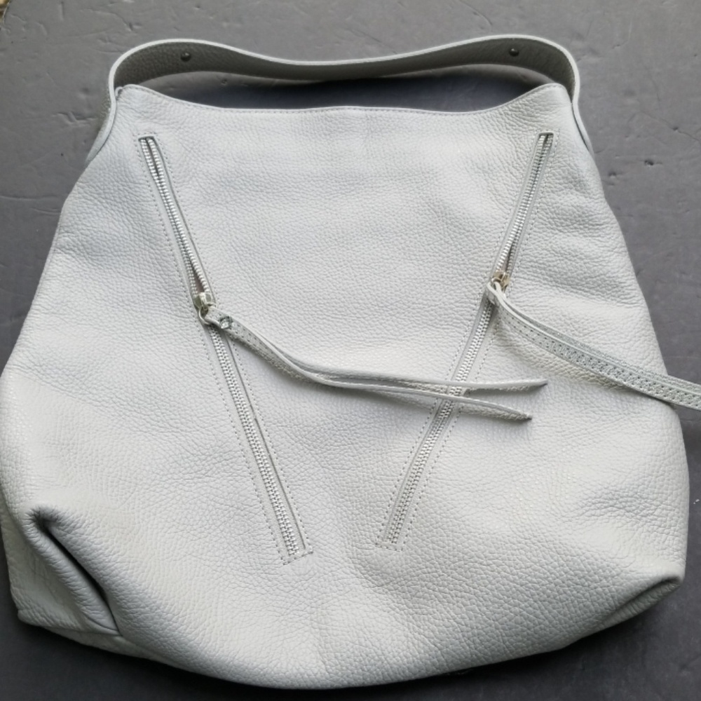 Giorgia Milani Purse Gray with Silver Accents